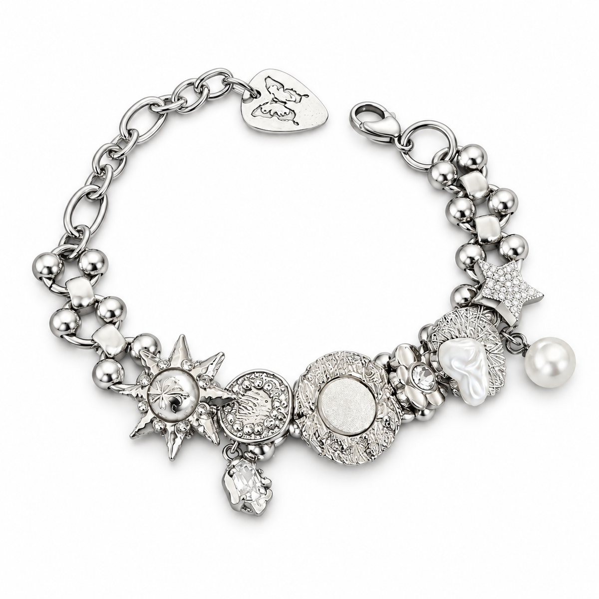 Gemcendra Celestia Relic Charm Necklace