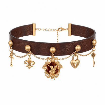 Gemcendra The Aurelia Relic Charm Choker