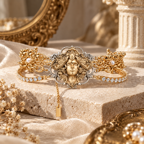 Gemcendra SUMIYAKI Aurelia Muse Statement Choker