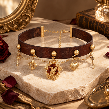 Gemcendra The Aurelia Relic Charm Choker
