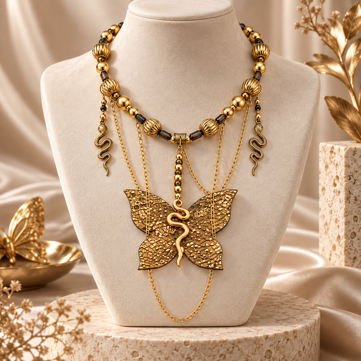 Gemcendra The Seraphine Necklace Wild Beauty